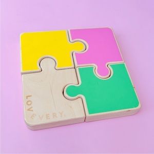 LOVEVERY Chunky Wooden Jigsaw Puzzle 22 - 24 months